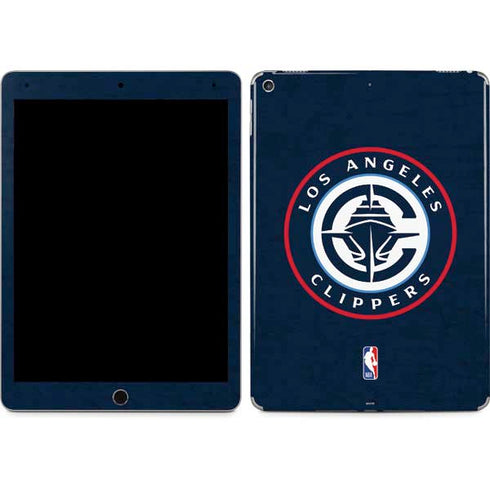 NBA Los Angeles Clippers Distressed Blue iPad Skins