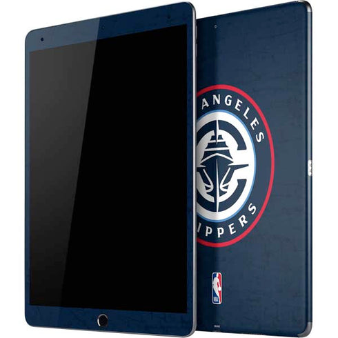 NBA Los Angeles Clippers Distressed Blue iPad Skins