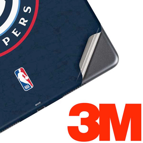 NBA Los Angeles Clippers Distressed Blue iPad Skins