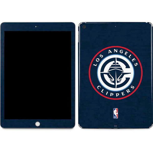 NBA Los Angeles Clippers Distressed Blue Apple iPad Skin