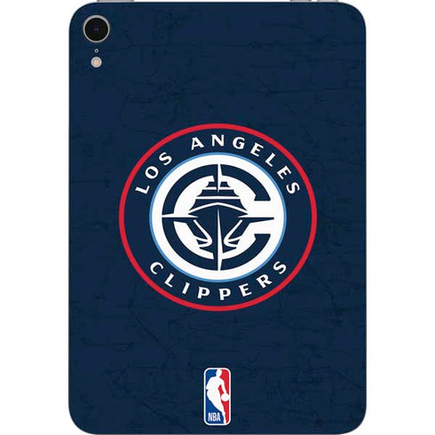 NBA Los Angeles Clippers Distressed Blue Apple iPad Mini Skin