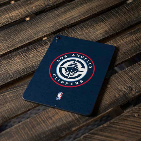 NBA Los Angeles Clippers Distressed Blue Apple iPad Pro Skin