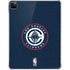 NBA Los Angeles Clippers Distressed Blue iPad Pro 11in (2024) Clear Case