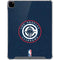 NBA Los Angeles Clippers Distressed Blue iPad Pro 12.9in (2020) Clear Case