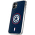 NBA Los Angeles Clippers Distressed Blue iPhone 11 Clear Case