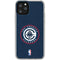 NBA Los Angeles Clippers Distressed Blue iPhone 11 Pro Clear Case