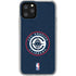 NBA Los Angeles Clippers Distressed Blue iPhone 11 Pro Clear Case