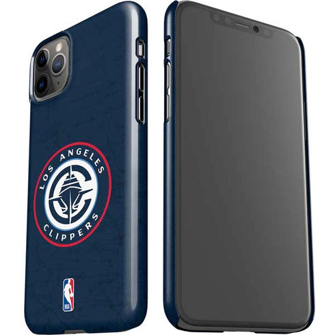 NBA Los Angeles Clippers Distressed Blue iPhone 11 Pro Max Lite Case