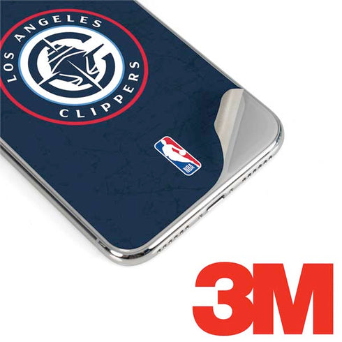 NBA Los Angeles Clippers Distressed Blue iPhone 11 Pro Skin