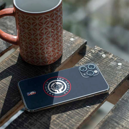 NBA Los Angeles Clippers Distressed Blue iPhone 11 Pro Skin