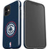 NBA Los Angeles Clippers Distressed Blue iPhone 12 Mini Impact Case