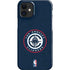 NBA Los Angeles Clippers Distressed Blue iPhone 12 Mini Lite Case