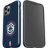 NBA Los Angeles Clippers Distressed Blue iPhone 12 Pro Impact Case