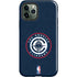 NBA Los Angeles Clippers Distressed Blue iPhone 12 Pro Max Impact Case