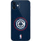 NBA Los Angeles Clippers Distressed Blue iPhone 12 Skin