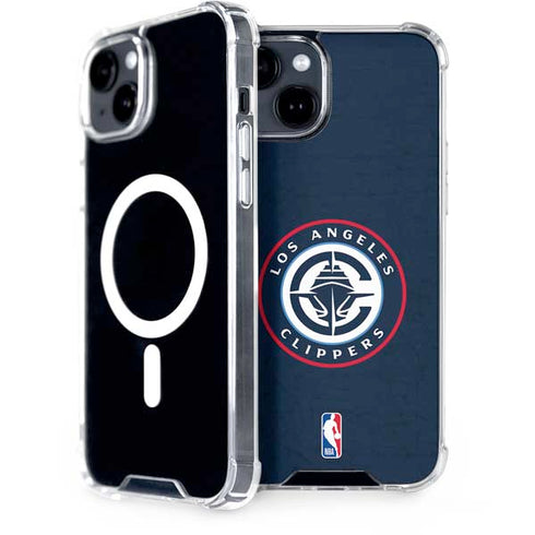 NBA Los Angeles Clippers Distressed Blue iPhone 13 MagSafe Case