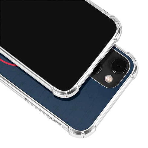 NBA Los Angeles Clippers Distressed Blue iPhone 13 Mini Clear Case