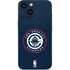 NBA Los Angeles Clippers Distressed Blue iPhone 13 Mini Skin