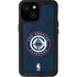 NBA Los Angeles Clippers Distressed Blue iPhone 13 Mini Waterproof Case