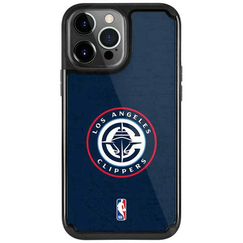 NBA Los Angeles Clippers Distressed Blue iPhone 13 Pro Cargo Case