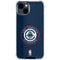 NBA Los Angeles Clippers Distressed Blue iPhone 14 Plus Clear Case