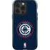 NBA Los Angeles Clippers Distressed Blue iPhone 14 Pro Impact Case