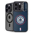 NBA Los Angeles Clippers Distressed Blue iPhone 14 Pro Max Kickstand Case