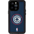 NBA Los Angeles Clippers Distressed Blue iPhone 14 Pro Waterproof Case