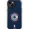 NBA Los Angeles Clippers Distressed Blue iPhone 15 Impact Case