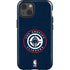 NBA Los Angeles Clippers Distressed Blue iPhone 15 Plus Impact Case