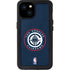 NBA Los Angeles Clippers Distressed Blue iPhone 15 Plus Waterproof Case