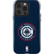 NBA Los Angeles Clippers Distressed Blue iPhone 15 Pro Impact Case
