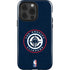 NBA Los Angeles Clippers Distressed Blue iPhone 15 Pro Impact Case