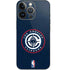 NBA Los Angeles Clippers Distressed Blue iPhone 15 Pro Skin