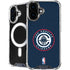 NBA Los Angeles Clippers Distressed Blue iPhone 16 MagSafe Case