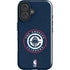 NBA Los Angeles Clippers Distressed Blue iPhone 16 Plus Impact Case