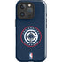 NBA Los Angeles Clippers Distressed Blue iPhone 16 Pro Impact Case