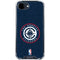 NBA Los Angeles Clippers Distressed Blue iPhone 16e Clear Case