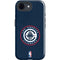 NBA Los Angeles Clippers Distressed Blue iPhone 16e Impact Case