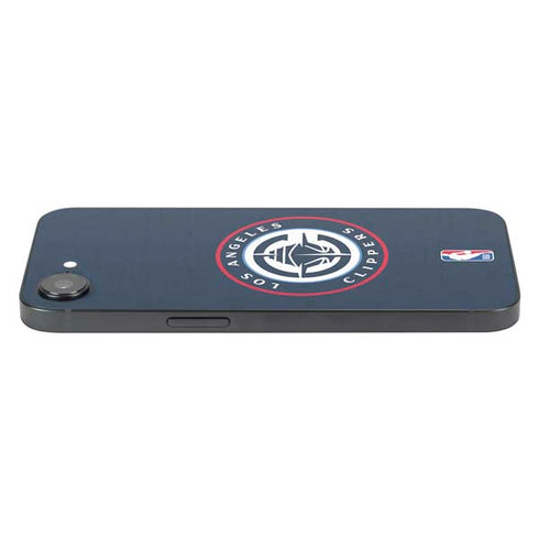 NBA Los Angeles Clippers Distressed Blue iPhone 16e Skin