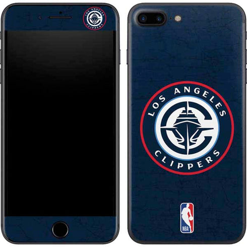 NBA Los Angeles Clippers Distressed Blue iPhone 7 Plus Skin