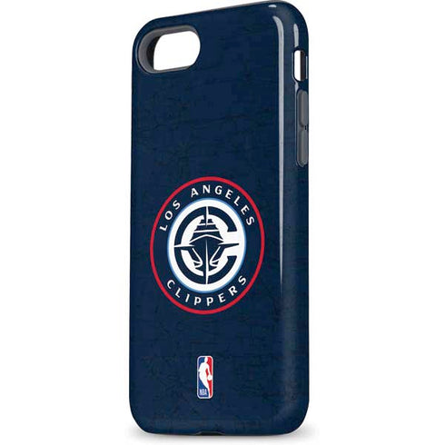 NBA Los Angeles Clippers Distressed Blue iPhone 8 Pro Case