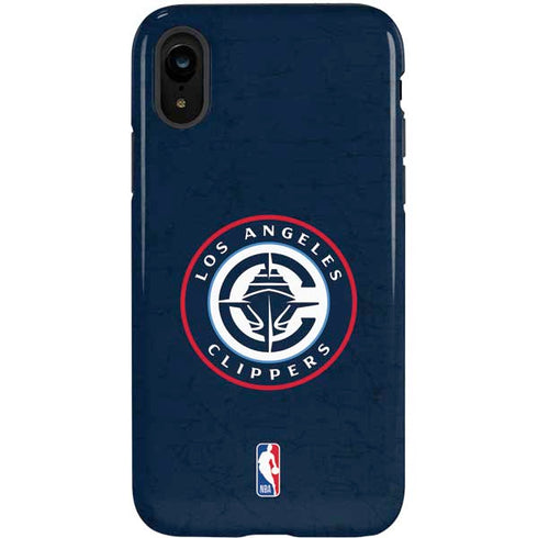 NBA Los Angeles Clippers Distressed Blue iPhone XR Pro Case