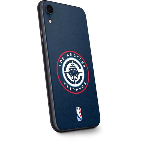 NBA Los Angeles Clippers Distressed Blue iPhone XR Skin