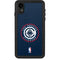 NBA Los Angeles Clippers Distressed Blue iPhone XR Waterproof Case