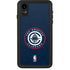 NBA Los Angeles Clippers Distressed Blue iPhone XR Waterproof Case