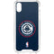 NBA Los Angeles Clippers Distressed Blue iPhone XS Clear Case