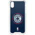 NBA Los Angeles Clippers Distressed Blue iPhone XS Clear Case