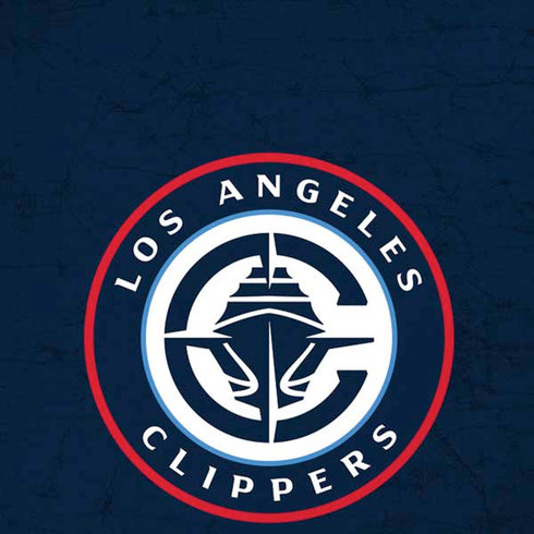 NBA Los Angeles Clippers Distressed Blue iPhone XS Max Skin