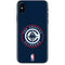NBA Los Angeles Clippers Distressed Blue iPhone XS Skin